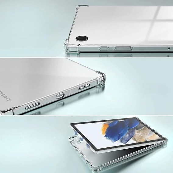 Tok Samsung Galaxy Tab A9 készülékhez, szilikon, átlátszó