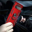 Páncélozott telefontok a Google Pixel 6 Pro, Nox Case Ring, piros
