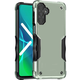 Páncélozott tok a Samsung Galaxy A14 4G/5G, Dual-Layer, zöld