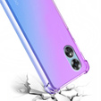 Tok Oppo A17, Gradient Dropproof, Lila / kék