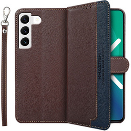 Pattintható tok a Samsung Galaxy S22+ Plus 5G, KHAZNEH RFID, kék