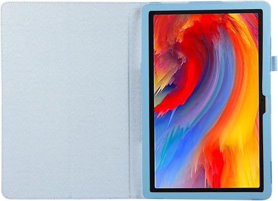 Tok Lenovo Tab M11, bi-fold, patenttal, kék
