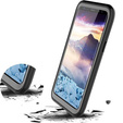 Tok Samsung Galaxy S9+ Plus készülékhez, Shockproof, fóliával, kék
