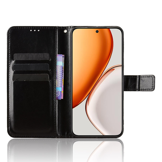 Crazy Horse Wallet flip tok Honor Magic 8 Lite készülékhez