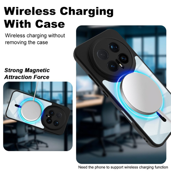 IMAK UX-9A mágneses tok Honor Magic 8 Pro készülékhez