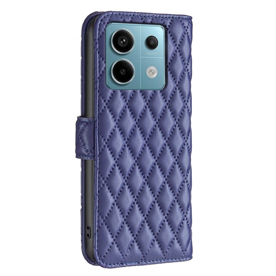 Pattintható tok a Xiaomi Redmi Note 13 Pro 5G, Wallet, BINFEN COLOR, kék
