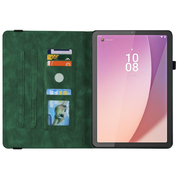 Tok Lenovo Tab M9, Butterfly, zöld