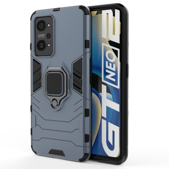 Telefontok a Realme GT 2 5G / GT Neo 2 / GT Neo 3T, Kickstand Ring, kék