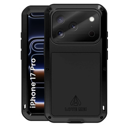 Páncélozott tok edzett üveggel iPhone 17 Pro készülékhez