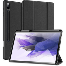 Tok Samsung Galaxy Tab S9+ 12.4"-hoz, Dux Ducis Domo, fekete
