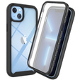 Tok iPhone 14 készülékhez, Shockproof, fóliával, fekete