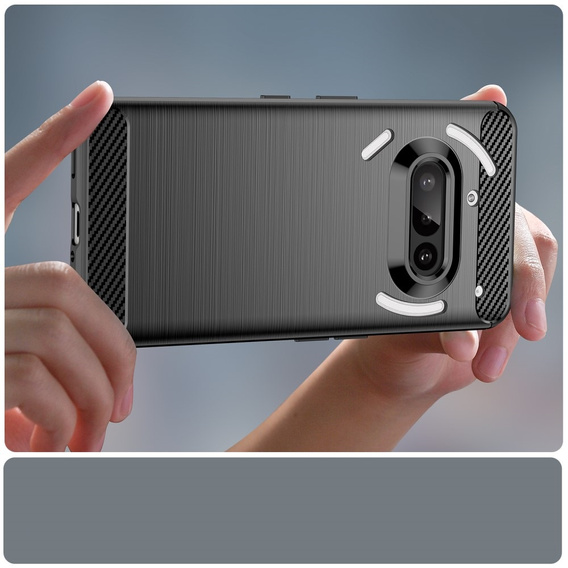Telefontok a Nothing Phone 3A, Carbon, fekete