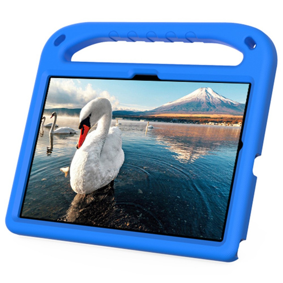 Gyermek tok Samsung Galaxy Tab A8 10.5, gyermek tok fogantyúval, kék