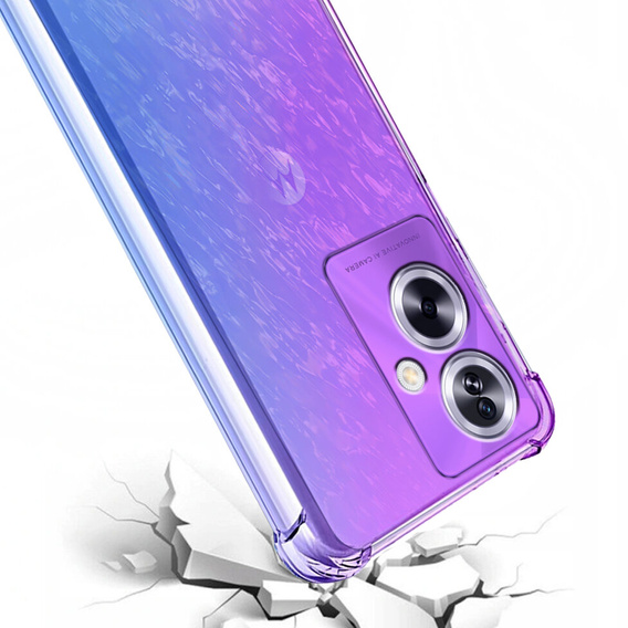 Tok Oppo A79 5G, Gradient Dropproof, Lila / kék