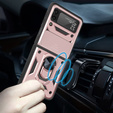 Telefontok a Samsung Galaxy Z Flip3 5G, CamShield Slide, rózsaszín rose gold