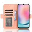 Pattintható tok a Samsung Galaxy M55 5G, Card Slot, rózsaszín