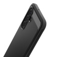 A Spigen tok Samsung Galaxy A16 4G/ 5G, Rugged Armor MagSafe, fekete + edzett üveg 9H