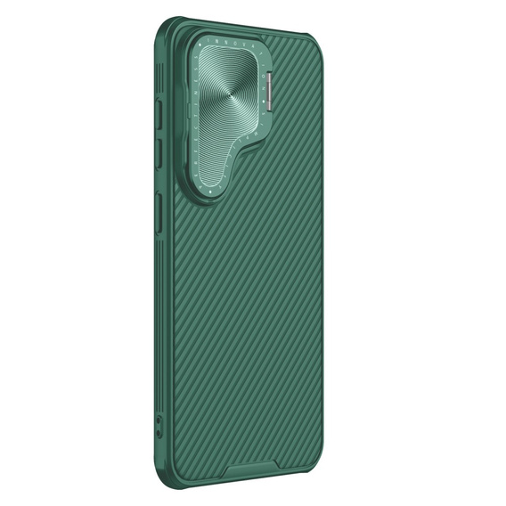 Nillkin páncélozott tok Samsung Galaxy S24, CamShield Prop, zöld