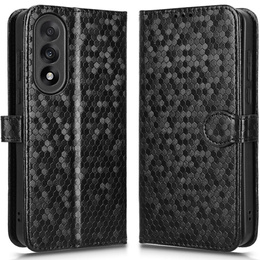 Flap tok OnePlus Nord 5, Wallet Rhombus, fekete