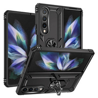 Páncélozott telefontok a Samsung Galaxy Z Fold 4 5G, Nox Case Ring, fekete