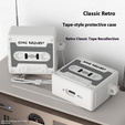 Retro szilikon kazettás tok Apple AirPods Pro 3 készülékhez