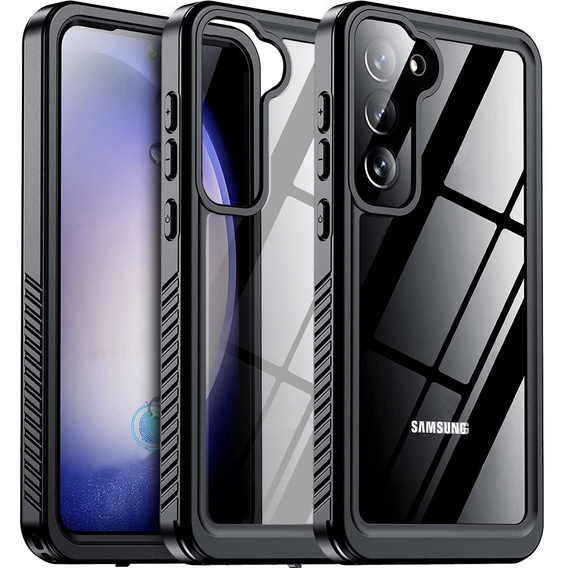 IP68 vízálló tok a Samsung Galaxy S23, fekete