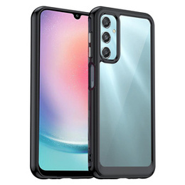 Telefontok a Samsung Galaxy A25 5G, Fusion Hybrid, átlátszó / fekete + 9H üveg