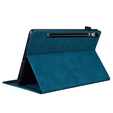Tok Samsung Galaxy Tab S10 FE+ Plus, Classic, tolltartóval, kék