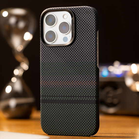 BENKS Kevlar mágneses páncél Air Aurora 600D SA66 tok MagSafe-hez iPhone 16 Pro Max készülékekhez