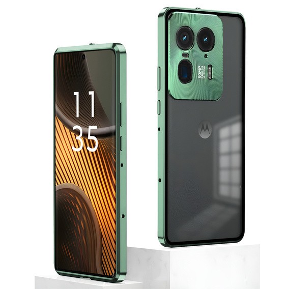 Tok az Motorola Edge 50 Ultra, Frame Case, zöld