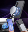 Tok Samsung Galaxy S25 FE-hoz, ColorMag, MagSafe-hoz, fekete