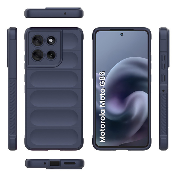 Telefontok a Motorola Moto G86 Power 5G, Gaming Shockproof, sötétkék