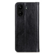 Telefontok a Xiaomi Redmi 13C / Poco C65, Wallet Litchi Leather, fekete