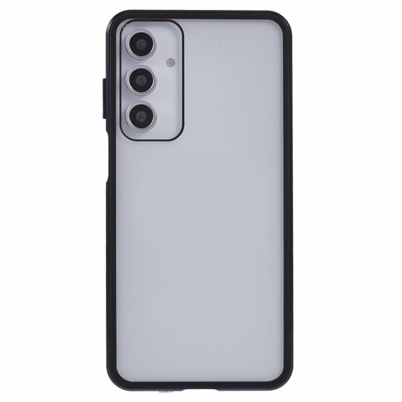 Tok Samsung Galaxy A16, Magnetic Dual Glass, fekete