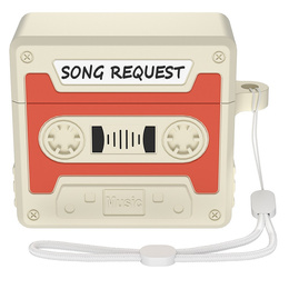 Retro szilikon kazettás tok Apple AirPods Pro 3 készülékhez