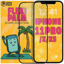 9D Flexi Palm kerámiaüveg iPhone X / XS / 11 Pro készülékekhez