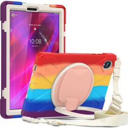 Gyerek tok Lenovo Tab M10 Plus TB-X606F, páncélozott, pánttal, többszínű