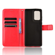 Pattintható tok a Motorola Moto G85, Crazy Horse Wallet, piros