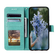 Pattintható tok a Xiaomi Redmi A3, Mandala, zöld
