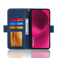 Pattintható tok a T Phone 3 5G, Card Slot, sötétkék