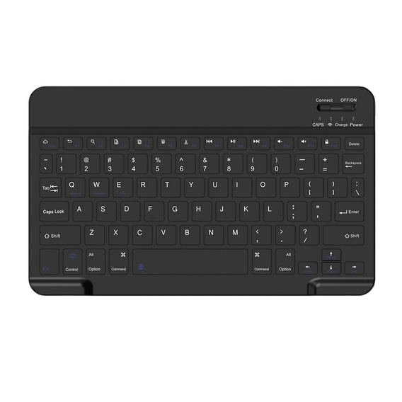 Tok + billentyűzet Samsung Galaxy Tab S9 FE, Leather Pen Slot, fekete