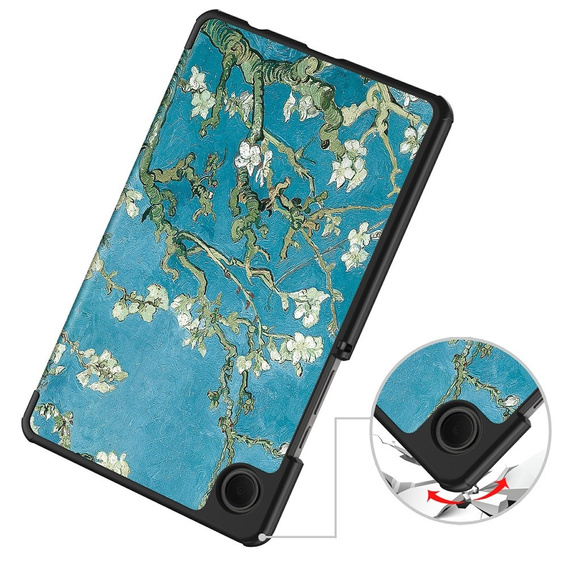 Smartcase nyomtatott mintával Samsung Galaxy Tab A11/A9 készülékekhez