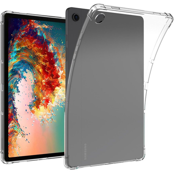 Tok Samsung Galaxy Tab A9 készülékhez, szilikon, átlátszó