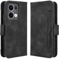 Pattintható tok a Oppo Reno 13, Card Slot, fekete