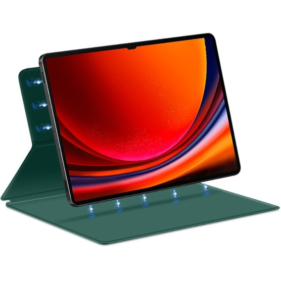 Telefontok a Samsung Galaxy Tab S9 Ultra, Magnetic, zöld