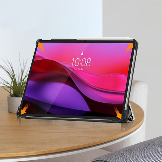Tok Lenovo Yoga Tab Plus, Smartcase, graffiti