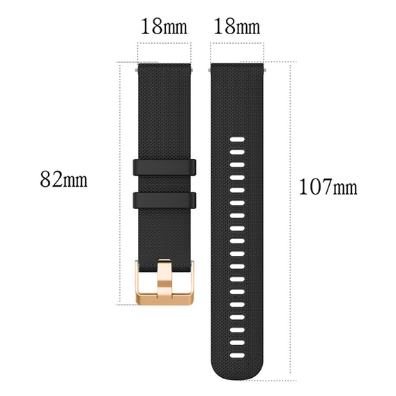 Univerzális szilikon pánt 18mm