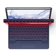 Billentyűzet tok Samsung Galaxy Tab S10+/ S9+/ S8+/ S7+/ S7 FE, Dexnor Magnetic Keyboard Touchpad, kék