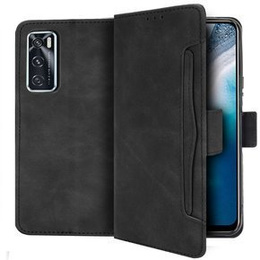 Pattintható tok a vivo V20 SE / vivo Y70 2020, Card Slot, fekete