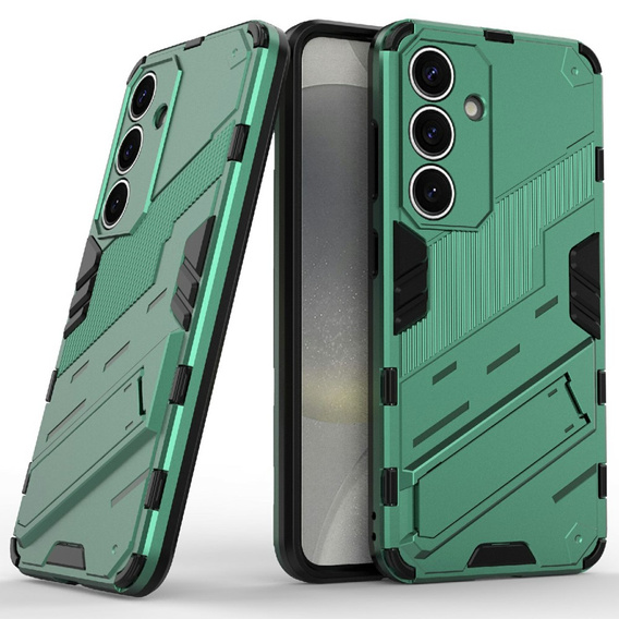 Tok Samsung Galaxy A36 5G, Military kickstand, zöld